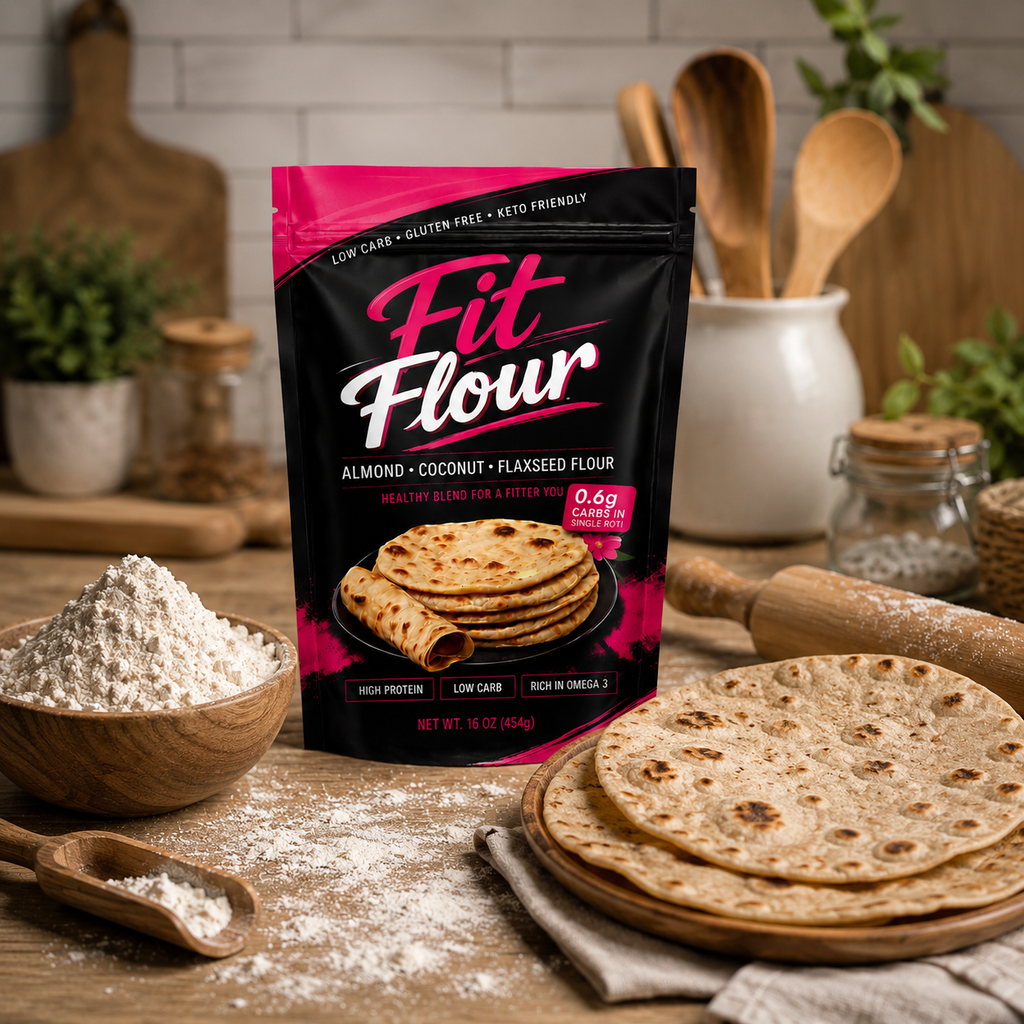Premium Wellness Flour Blend for Soft Rotis, Healthy Eating & Weight Control