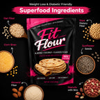 Premium Wellness Flour Blend for Soft Rotis, Healthy Eating & Weight Control