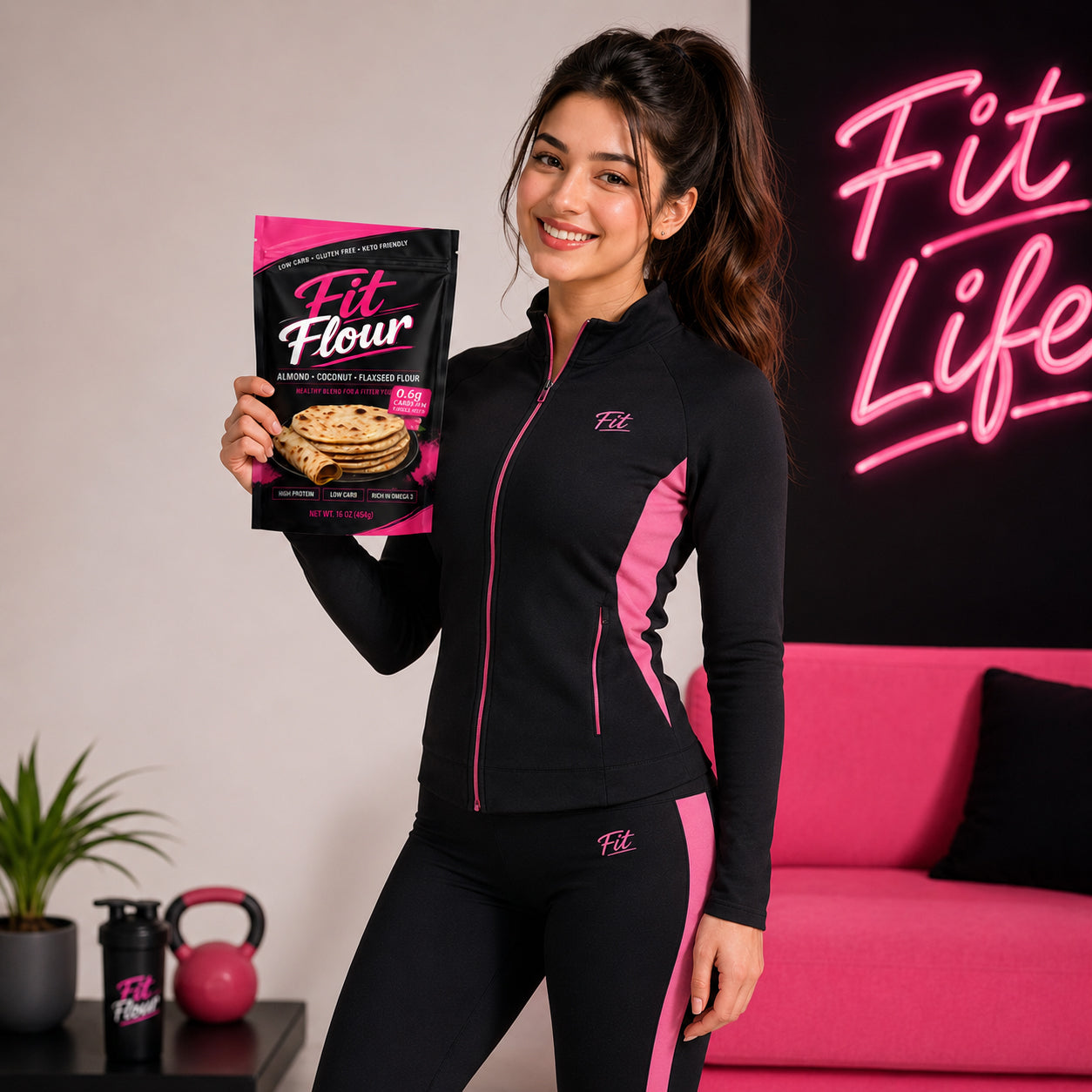 Premium Wellness Flour Blend for Soft Rotis, Healthy Eating & Weight Control